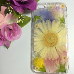 スイートピーとガーベラのiPhone6sケース♡