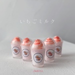 ミニチュア　いちごミルク