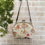 モルモット◆がま口ポーチ◆がま口ショルダーバッグ◆キャスキッドソン◆ Cath Kidston◆モルモットバッグ◆モルモットポーチ◆がま口◆小動物グッズ◆ハンドメイド