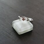  カラーチェンジガーネット　プリンセスリング　SILVER925
