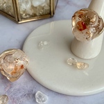 natural stone ring