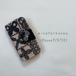 ミナペルホネン　手帳型iPhoneケース　iPhone7/8/第二世代SE用