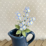 勿忘草プチコサージュ