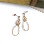 シルバーピアス ステンレス チタン イヤリング 貼るピアス