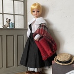リカちゃん服＊アンダースカート・スモークブルー