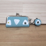 印鑑ケース・おにぎりと玉子焼き´ミント