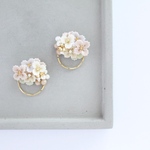 春のフープピアス/イヤリング　