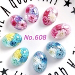 ◇送料無料◇No.608 カボション♪レジンパーツ♪oval型♪フラワー❀.*･ﾟ押し花・ドライフラワー♪