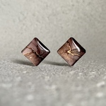 『ベルベットブラウン』アルコールインクアートアクセサリー