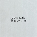 425gogo様専用ページ