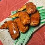 【T】甘辛ダレの手羽先から揚げ