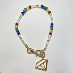 【RM様専用】箱推しカラーのバッグチャーム💎