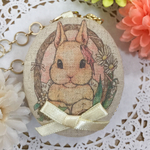 マカロンケースうさぎ「アニマルリボン」