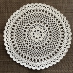 レース編みドイリー