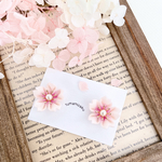 桜　ピアスandイヤリング ＊つまみ細工＊