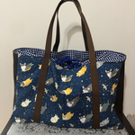 faver様ご依頼品 コーギーと流れ星　レジカゴバッグ