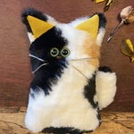 保護猫チャリティぬいぐるみ【三毛さん】