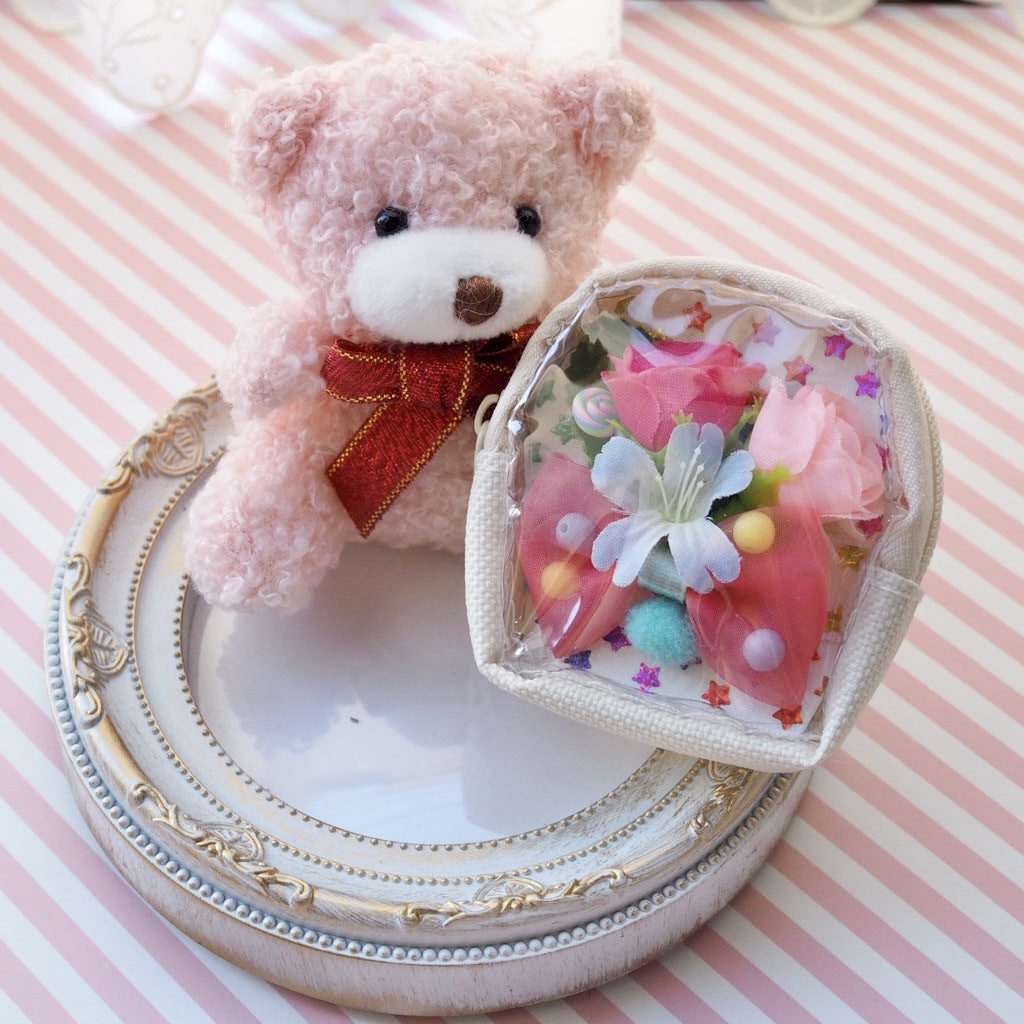 未使用に近い】HAWAIIで購入♡世界で一つだけの大きなお花の