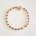 《再販》モザンビーク産ガーネットのブレスレット