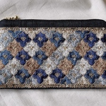 インド刺繍　ポーチ　ペンケース　小物入れ