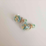 ガラスドームピアス