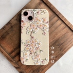 春陽(しゅんよう・桜)〜和布刺繍 和柄 スマホケース【iPhone13 現品】