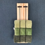 【送料無料】 ウォールシェルフ タオルハンガー SPF ナチュラル