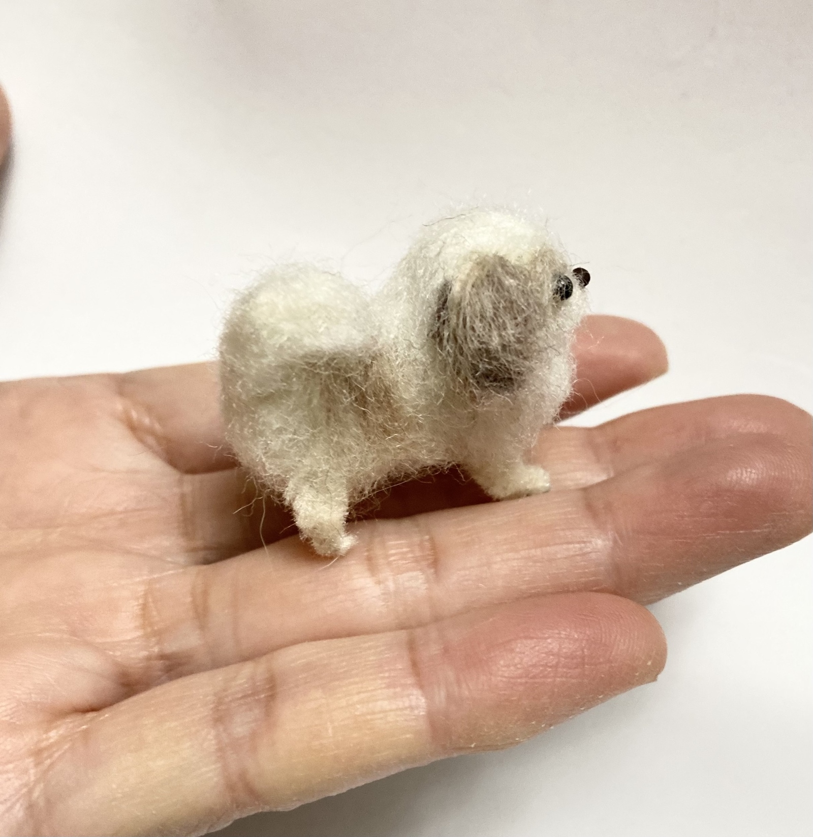 ミニチュア モールアート シーズーちゃん テディベア モールベア