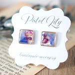 No.41883 樹脂ピアス made by PISTOL LILY