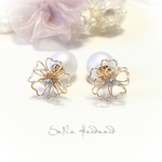 ひとすじの桜ピアス#32