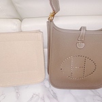 エルメス　エヴリン★ エヴリンtpm バッグインバッグ用　インバック