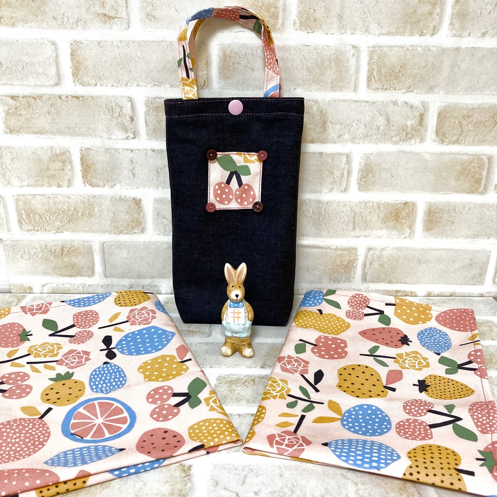 ぬししさん専用　レッスンバッグとランチョンマット2枚　コップ袋1枚 楽天市場】マルチ巾着 スモール 巾着袋 巾着 巾着袋 幼稚園