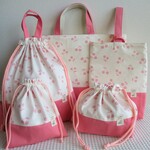 ピンクさくらんぼの入園入学５点セット