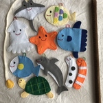 フェルトのお魚つり