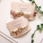 新色 ◇2本セット◇ クラシカルパールの2wayシルクリボンゴムセット