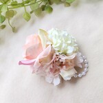 子供コサージュ(ピンク)