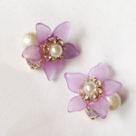 no945パールビジューピアス 