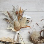[ORANGE！]bouquet  　ツインバンクシアとパンパスグラスのブーケ　　スワッグ　パンパス　　ドライフラワーブーケ