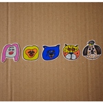 ミニステッカー『アニマルF』