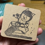 柴犬のライダー・シバンライダーはんこ