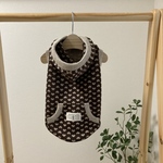セール！完成品☆ハートニットのパーカー☆濃茶
