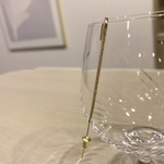 イヤーフックピアス　ストレート