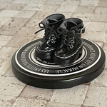 オビツ11 /エナメルブーツ(黒)