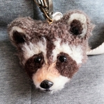 アライグマキーホルダー