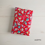 母子手帳ケース( S ) • お薬手帳 • 通帳 ケース　* スモールチューン　red
