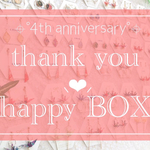 thank you happy BOX 折り鶴 和紙 アクセサリー
