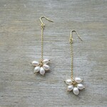 小粒淡水パールのピアス／イヤリング