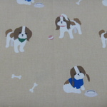 １１０７．leotoohirune様オーダー分　シーズー柄のトートバッグ