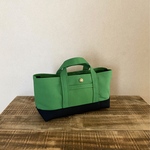 【y様専用】帆布でほっこりミニトート横長 order作品