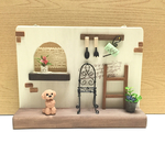 ★ 07070206様専用注文品 窓辺のバラの花・トイプードル  ★